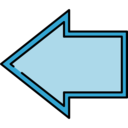 arrows,multimedia option,back,direction,directional,left arrow,previous